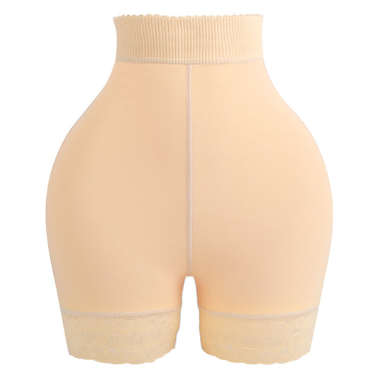 Künstliche Hüftunterwäsche, formende Hüftformungshose, Shapewearpanties, hohe Taille, Hüfterhöhungshose, Damen, Spitzen-Bauchhose