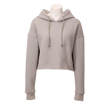 Pull de sport pour femme, automne-hiver, doublure polaire, sweat à capuche, haut court à manches longues personnalisé