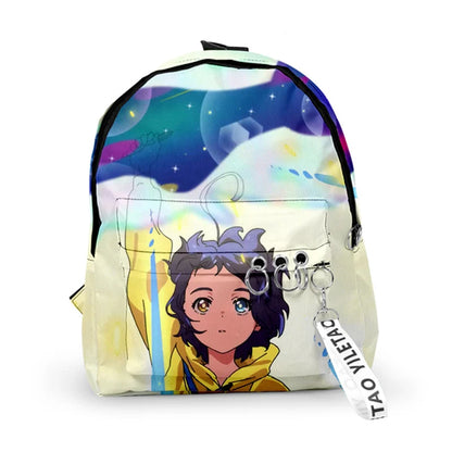 Wonder Egg Priority Cosplay Sacs d'école Ohto Ai Momoe Sawaki Sac à dos Sac en toile Sac de voyage pour filles Sac à dos Mochila Sacs pour ordinateur portable Garçons