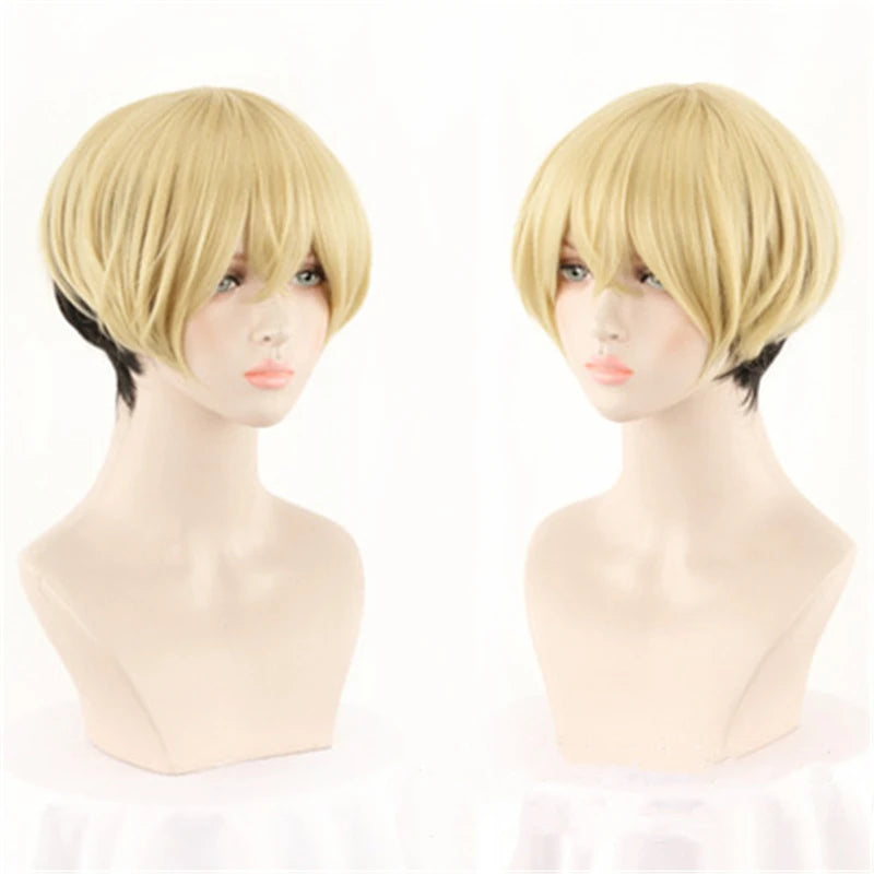 Anime Tokyo Revengers Chifuyu Matsuno perruque courte Cosplay Costume résistant à la chaleur cheveux synthétiques hommes femmes carnaval fête perruques