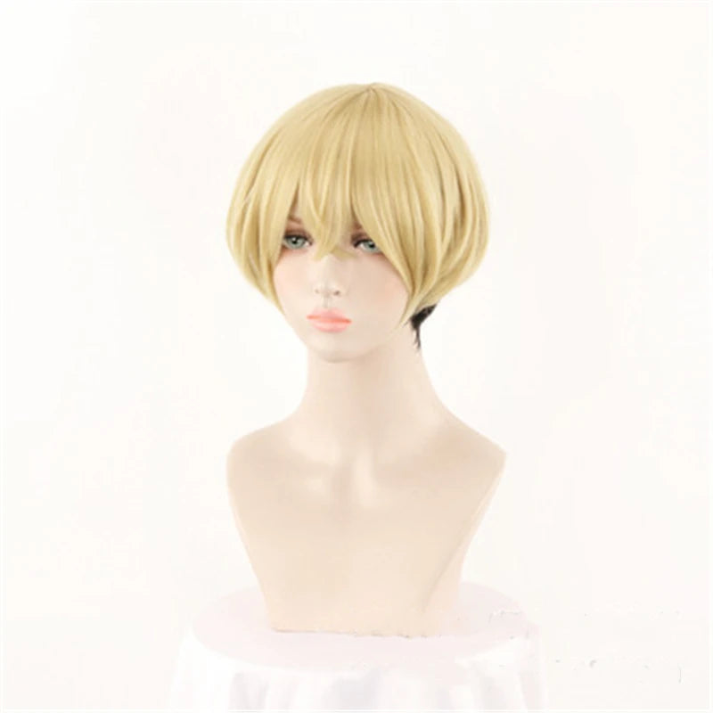 Anime Tokyo Revengers Chifuyu Matsuno perruque courte Cosplay Costume résistant à la chaleur cheveux synthétiques hommes femmes carnaval fête perruques