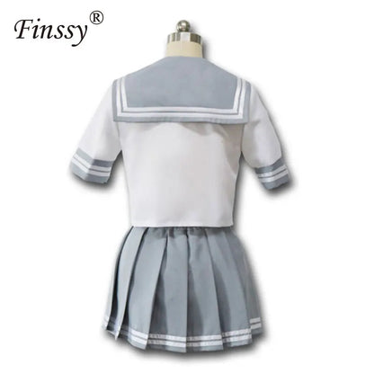 Uniforme scolaire japonais pour fille, jupe courte, costume de marin pour femme, petite jupe Loli, vêtements d'été Lolita