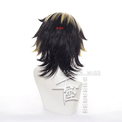 Anime Tokyo Revengers Hanemiya Kazutora perruque courte Cosplay Costume résistant à la chaleur cheveux synthétiques perruques de fête