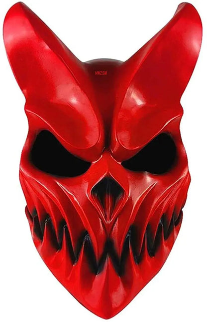 Cosplay-Maske, Dämonenmasken, Kid of Darkness Demolisher Horrible Slaughter To Prevail, Gesichtsmasken für Halloween-Requisiten, Kostüme für Männer