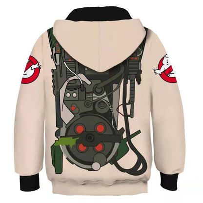 Geist Cosplay Fantasia Kostüm Kinder Hoodie Reißverschluss Sweatshirts Strickjacke Pullover Mantel Jacke Hoodie für Kinder Jungen