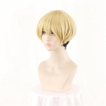 Anime Tokyo Revengers Chifuyu Matsuno perruque courte Cosplay Costume résistant à la chaleur cheveux synthétiques hommes femmes carnaval fête perruques