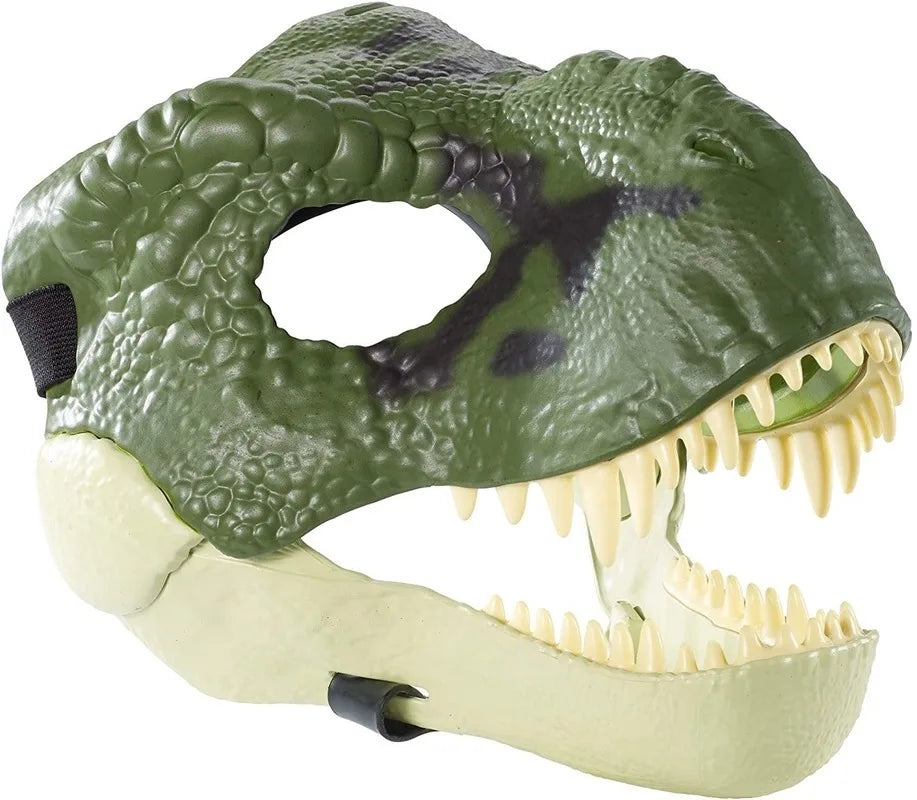 Dinosaurier-Weltmaske mit zu öffnendem Kiefer, Tyrannosaurus Rex, Halloween, Cosplay-Kostüm, Kinderparty, Karneval, Requisiten, Vollkopfhelm