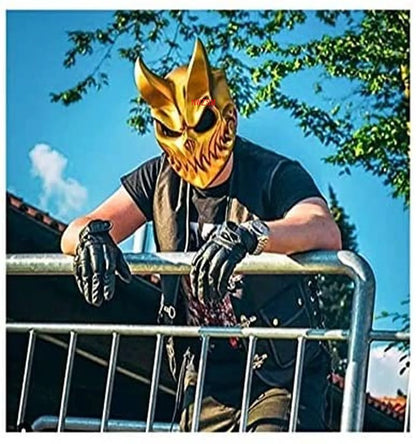 Cosplay-Maske, Dämonenmasken, Kid of Darkness Demolisher Horrible Slaughter To Prevail, Gesichtsmasken für Halloween-Requisiten, Kostüme für Männer