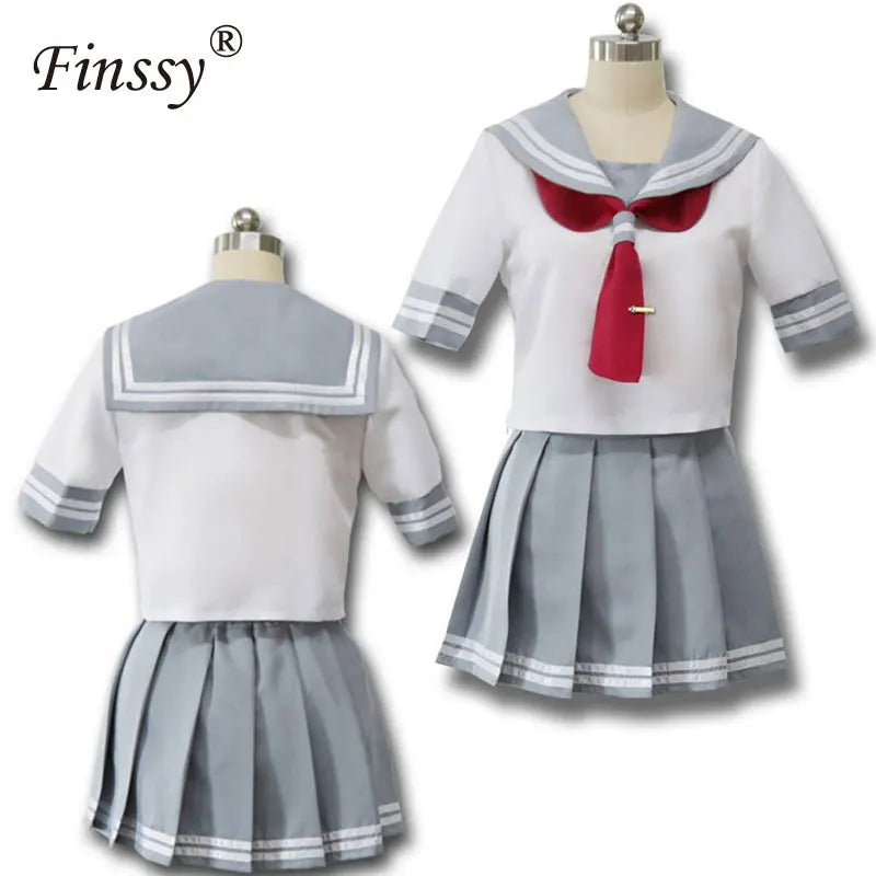 Uniforme scolaire japonais pour fille, jupe courte, costume de marin pour femme, petite jupe Loli, vêtements d'été Lolita