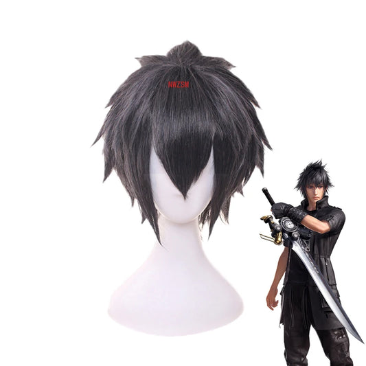 Anime Final Fantasy Noctis Lucis Caelum Kurze Perücke Cosplay Kostüm FF15 XV Hitzebeständige Kunsthaar Männer Perücken