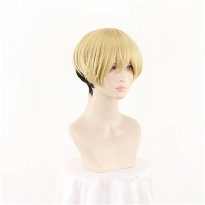 Anime Tokyo Revengers Chifuyu Matsuno perruque courte Cosplay Costume résistant à la chaleur cheveux synthétiques hommes femmes carnaval fête perruques