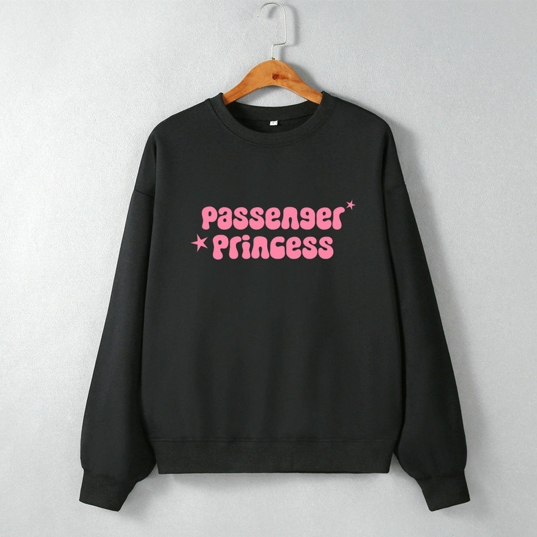 Passenger Princess Street Hipster Drop Shoulder Loose Long Sleeve Sweatershirt Women Clothing