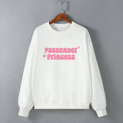 Passenger Princess Street Hipster Drop Shoulder Loose Long Sleeve Sweatershirt Women Clothing