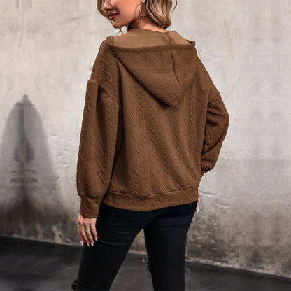 Herbst Winter Frauen Kleidung Einfarbig Gestrickte Lange Pullover