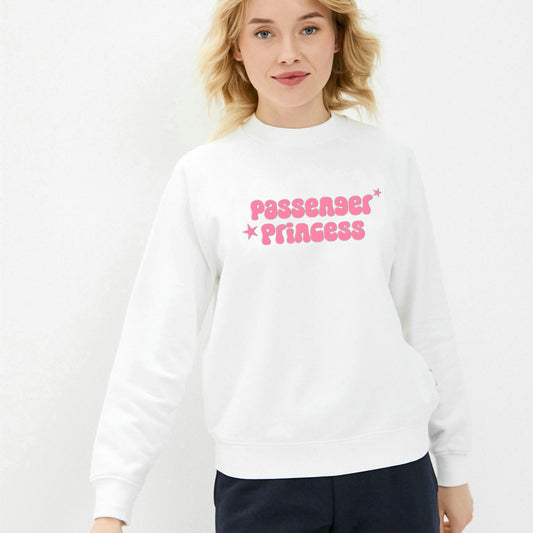 Passenger Princess Street Hipster Drop Shoulder Loose Long Sleeve Sweatershirt Women Clothing