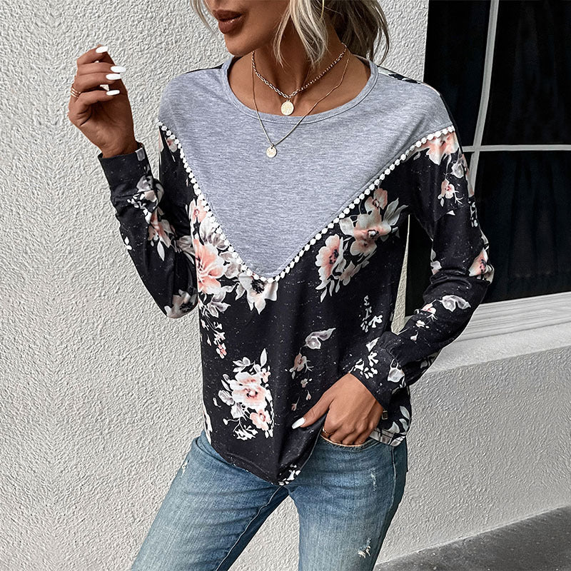 Casual Frauen Kleidung Langarm Farbe Passenden Pullover Dünne Herbst Frauen