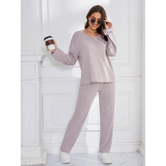 Pajamas Women Autumn Winter Outerwear Loose Sports Casual Home Wear Suit