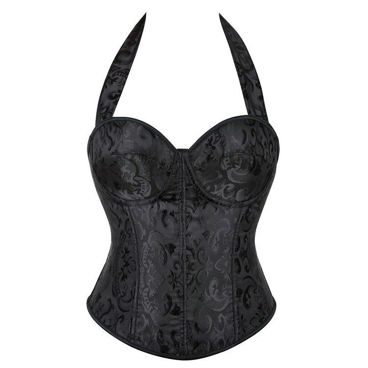 Neck Sling Cotton Cup Women Body Shaping Court Corset