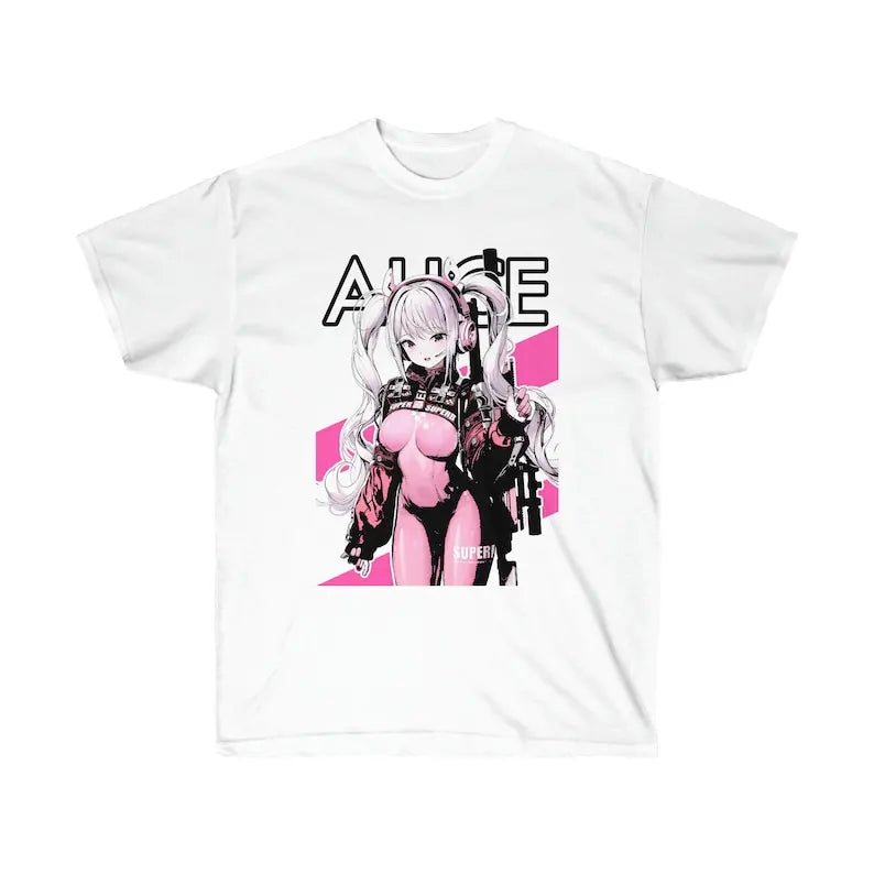 Alice Nikke Shirt Fan Nikke Göttin des Sieges Unisex Ultra Cotton Tee