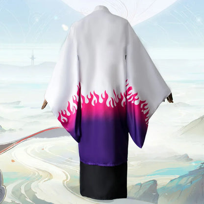 Costume de Cosplay Anime Ubuyashiki Kagaya Ensemble complet Kisatsutai Kimono Uniforme Halloween Femmes Hommes Jeu de Rôle Costume Accessoire