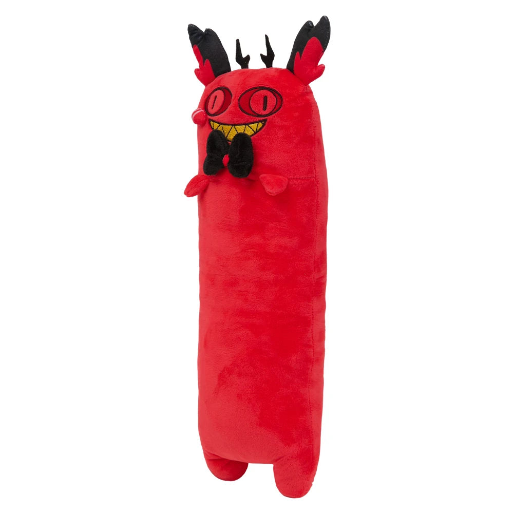 Long Chat Maudit Chat Alastor Fantasy Cosplay Hôtel Peluche Ange Dessin Animé Poussière Mascotte Douce Peluche Poupée Anniversaire Cadeau De Noël