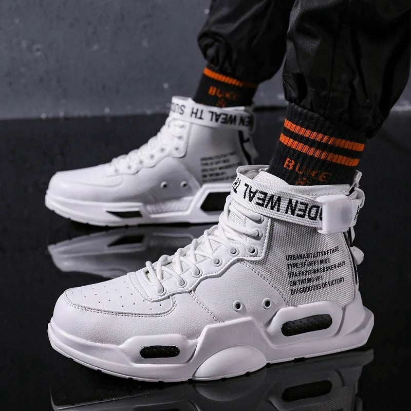 Marke Herren Casual Sneakers High-Tops Sneakers Trendy Jungen Basketball Sport Tennis Schuhe Outdoor Offroad Schuhe Paar Sneakers