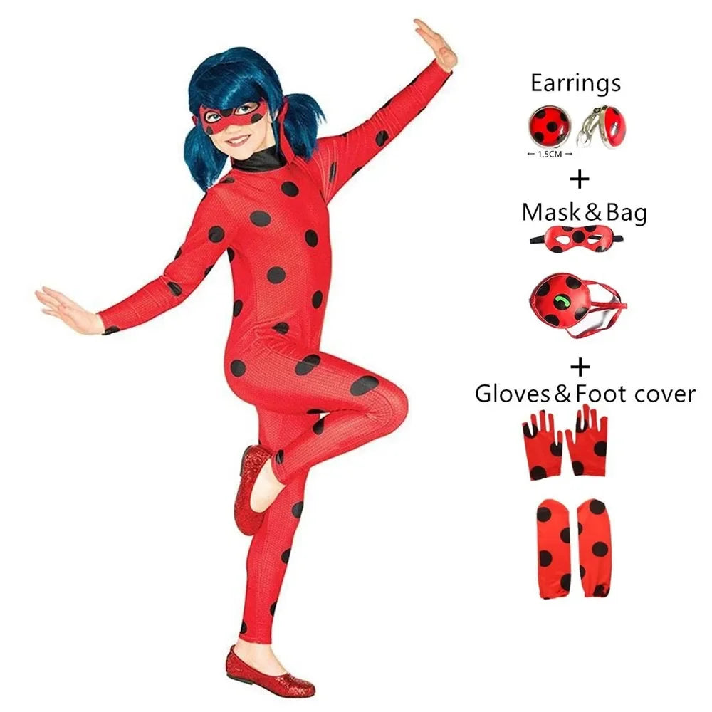 Costume de CÔTÉ cinelle Anime avec masque pour enfants, vêtements de performance sur scène, cosplay de carnaval pour filles