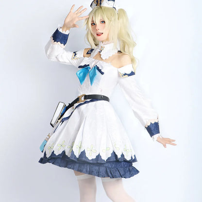 Barbara Cosplay Genshin Impact Kostüm Erwachsene Karneval Uniform Anime Halloween Party Kostüme Maskerade Frauen Spiel