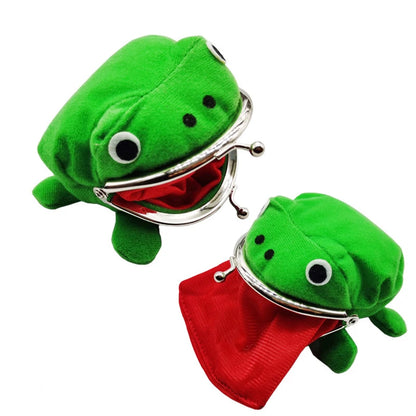 Portefeuille mignon de grenouille d'anime japonais Cosplay Ninja porte-monnaie petit porte-sac