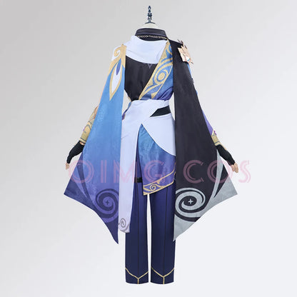 Costume de Cosplay Dr Ratio Honkai Star Rail Carnaval Uniforme Perruque Anime Halloween Costumes Hommes Jeu Personnage Tenues