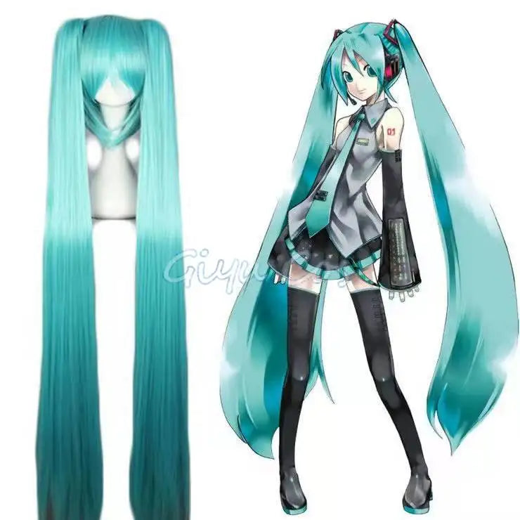 Mikuu Cosplay Kostüm Karneval Uniform Perücke Anime Halloween Kostüme Frauen