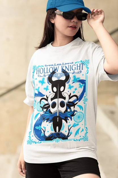 T-shirt Hollow Knight Ghost Knight Graphic Art Cadeau T-shirt doux