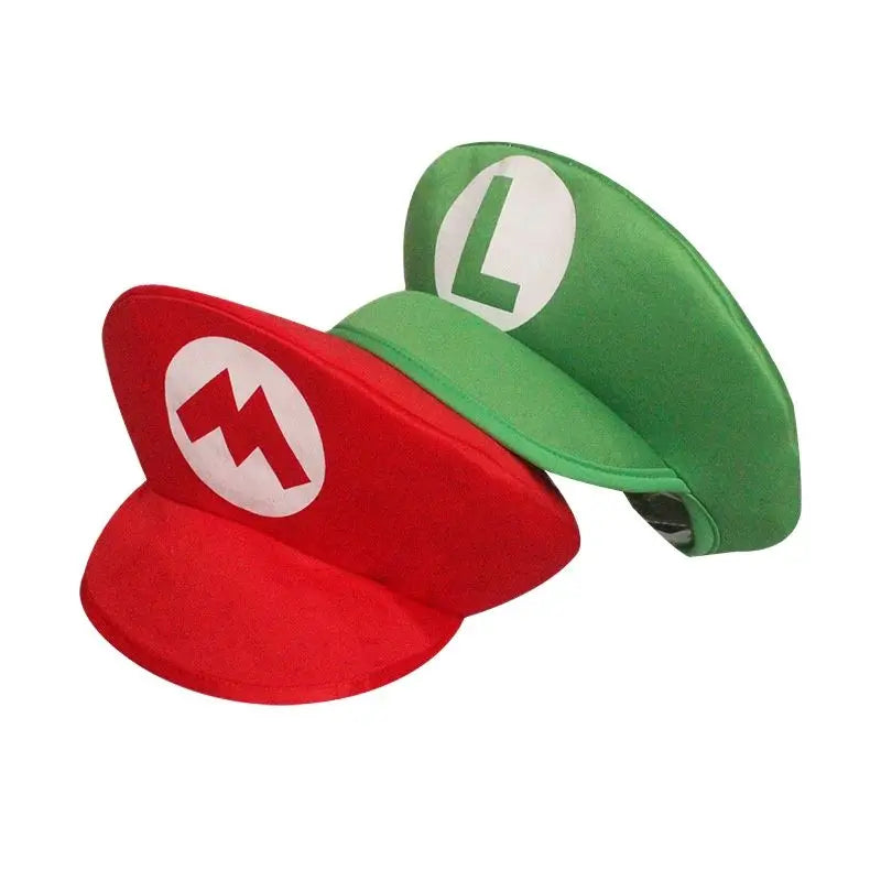 Erwachsene Spiel Super Luigi Bors Cosplay Hüte Lustige Rot Grün Kappe Für Kinder