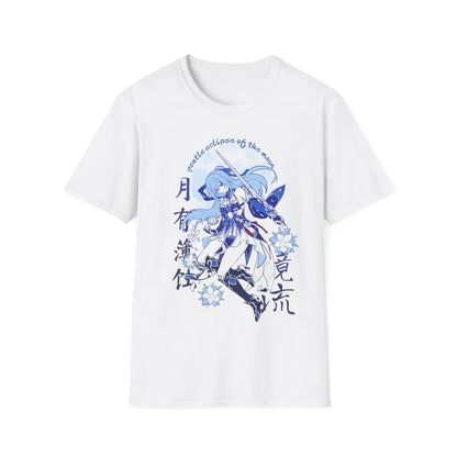 Jingliu Honkai Star Rail Subtle Manga Style Anime Graphic | Graphic Tee Shirt Aesthetic Unisex Softstyle T-Shirt