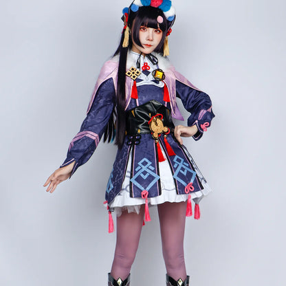 Genshin Impact YunJin Cosplay Costume Adulte Carnaval Uniforme Anime Halloween Costumes Femmes Jeu