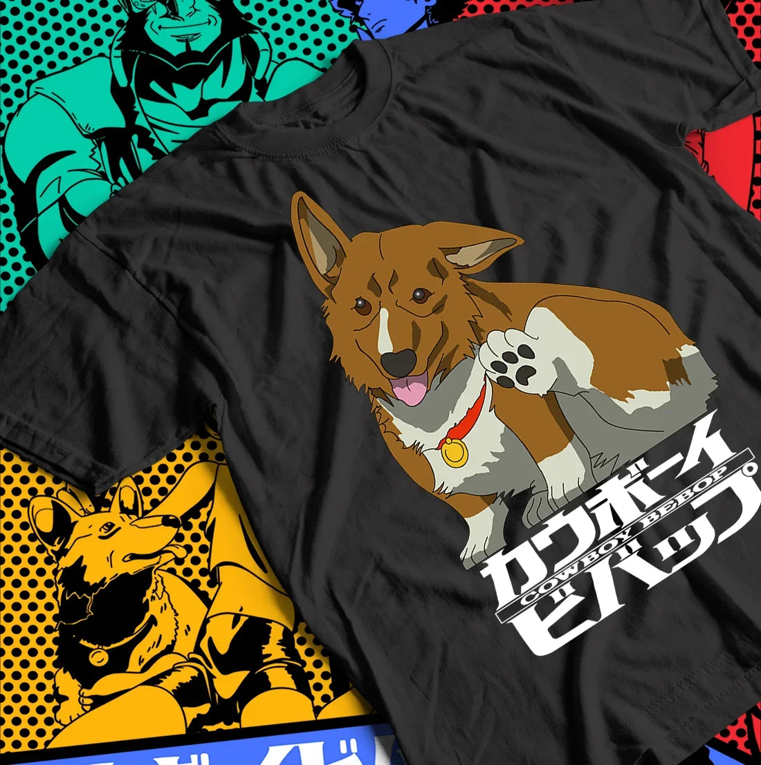 Corgis Ein Cowboy Bebop T-Shirt, neues Unisex-T-Shirt, Cowboy Bebop Anime