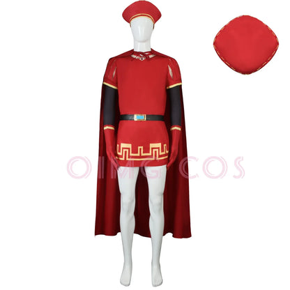 Lord Farquaad Cosplay Costume Shrek Carnival Uniform Wig Anime Halloween Costumes Women Game