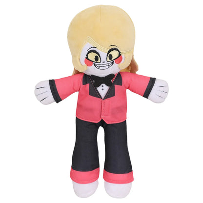 Alastor Lucifer Cosplay Hotel Plüsch Angel Dust Cartoon Maskottchen Kostüm Weiche Angefüllte Puppen Geburtstag Weihnachtsgeschenke