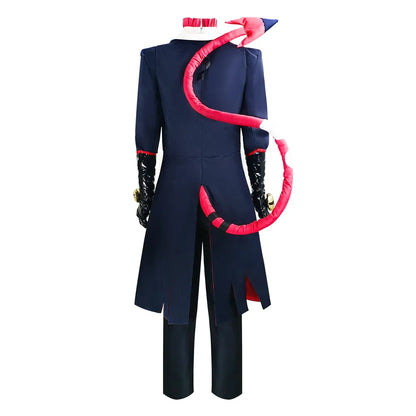 Anime Helluva Boss Blitzo Cosplay Kostüm HavingTail Party Uniform Anzug mit Schwanz Halloween Outfit für Männer Frauen Custom Prop