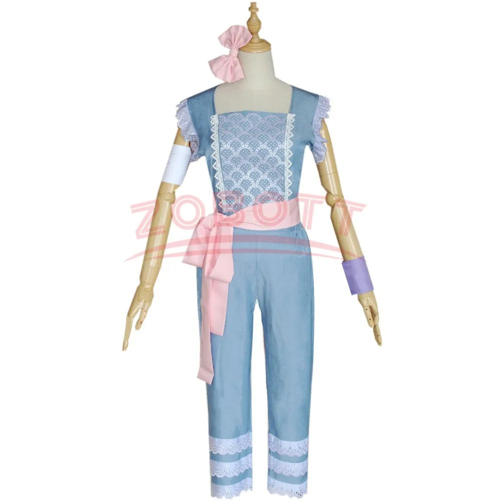 Costumes de Cosplay Toy Story 4 pour femmes, vêtements de Cosplay Disney Little Bo Peep, costume de cape, fête d'Halloween, costumes pour adultes