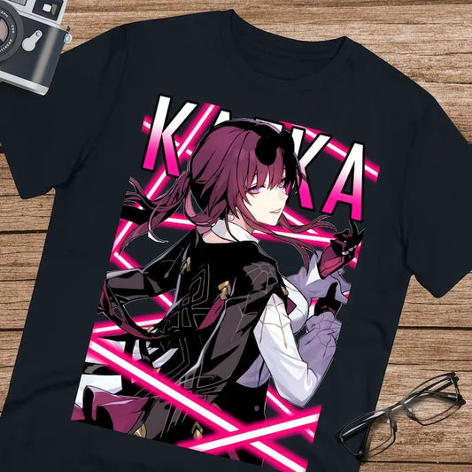 Kafka Honkai Star Rail Shirt Waifu Shirt Star Rail Fan-Made Unisex Ultra Cotton T-Shirt