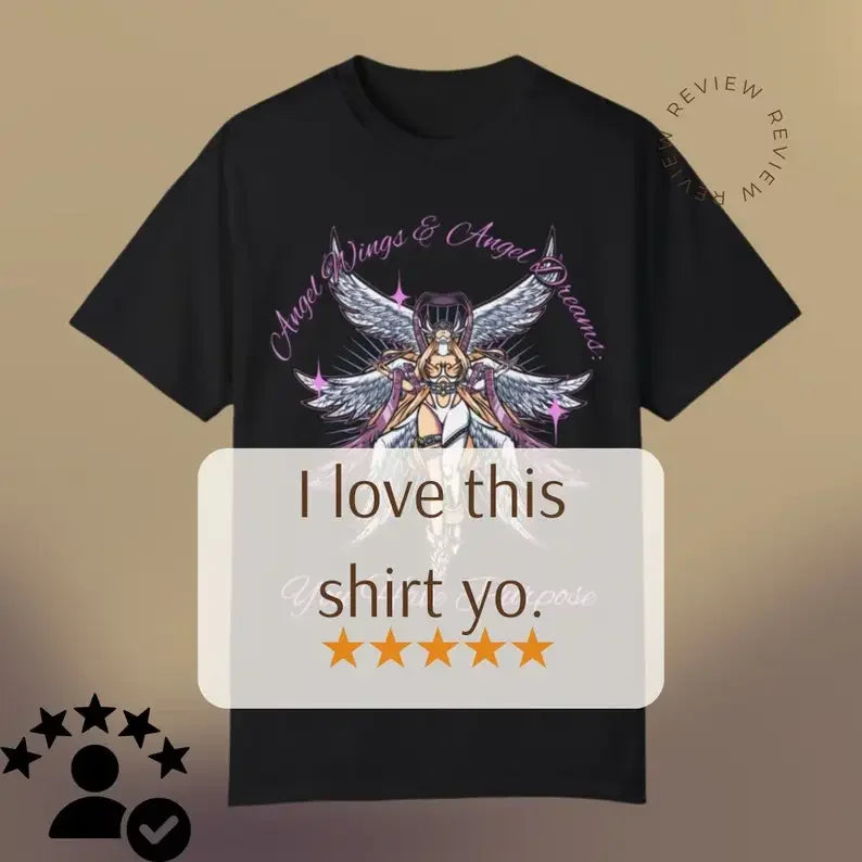 Angewomon Embrace-T-Shirt, engelsinspiriertes Pose-T-Shirt und Digimon-T-Shirt