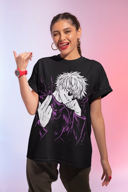 Gojo Satoru T-Shirt Jujutsu Kaisen Sukuna Megumi Itadori cadeau chemise T-Shirt doux