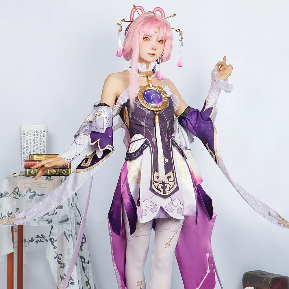 Honkai Star Rail Fu Xuan Cosplay Costume Adulte Carnaval Uniforme Anime Halloween Fête Costumes Mascarade Femmes Jeu