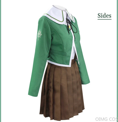 Chihiro Fujisaki Cosplay Kostüm Anime Super Danganronpa Uniform für Frau Halloween