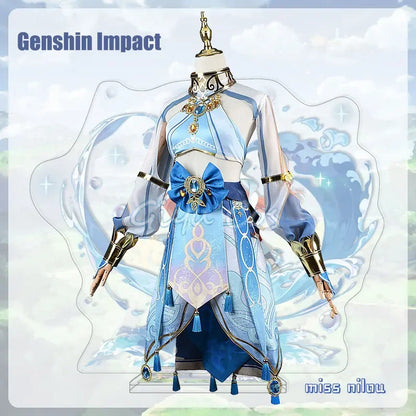 Costume de Cosplay Nilou Genshin Impact Carnaval Uniforme Anime Halloween Costumes Femmes Jeu