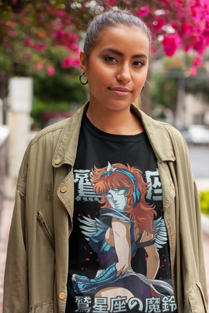 T-shirt Kurogane Ikki Saint Seiy Chevaliers du Zodiaque Manga Shun Shiryu