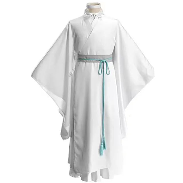 Costume de Cosplay Xie Lian Tian Guan Ci Fu Cosplay Xielian perruques hommes femmes blanc Han Fu Anime tenue