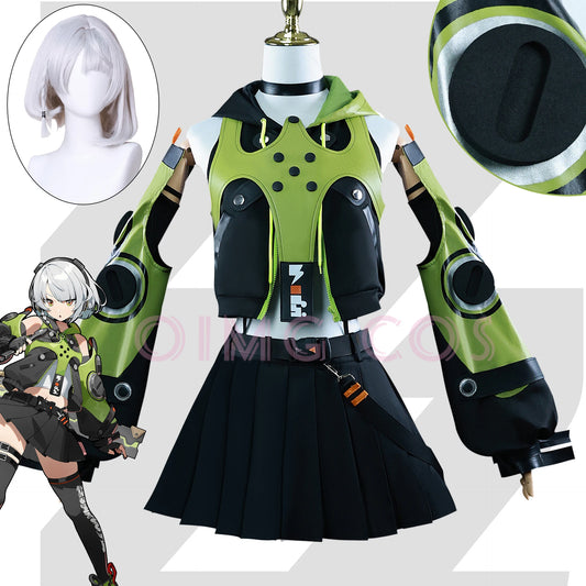 Anby Demara Cosplay Kostüm Zenless Zone Zero Karneval Uniform Perücke Anime Halloween Kostüme Frauen Spiel