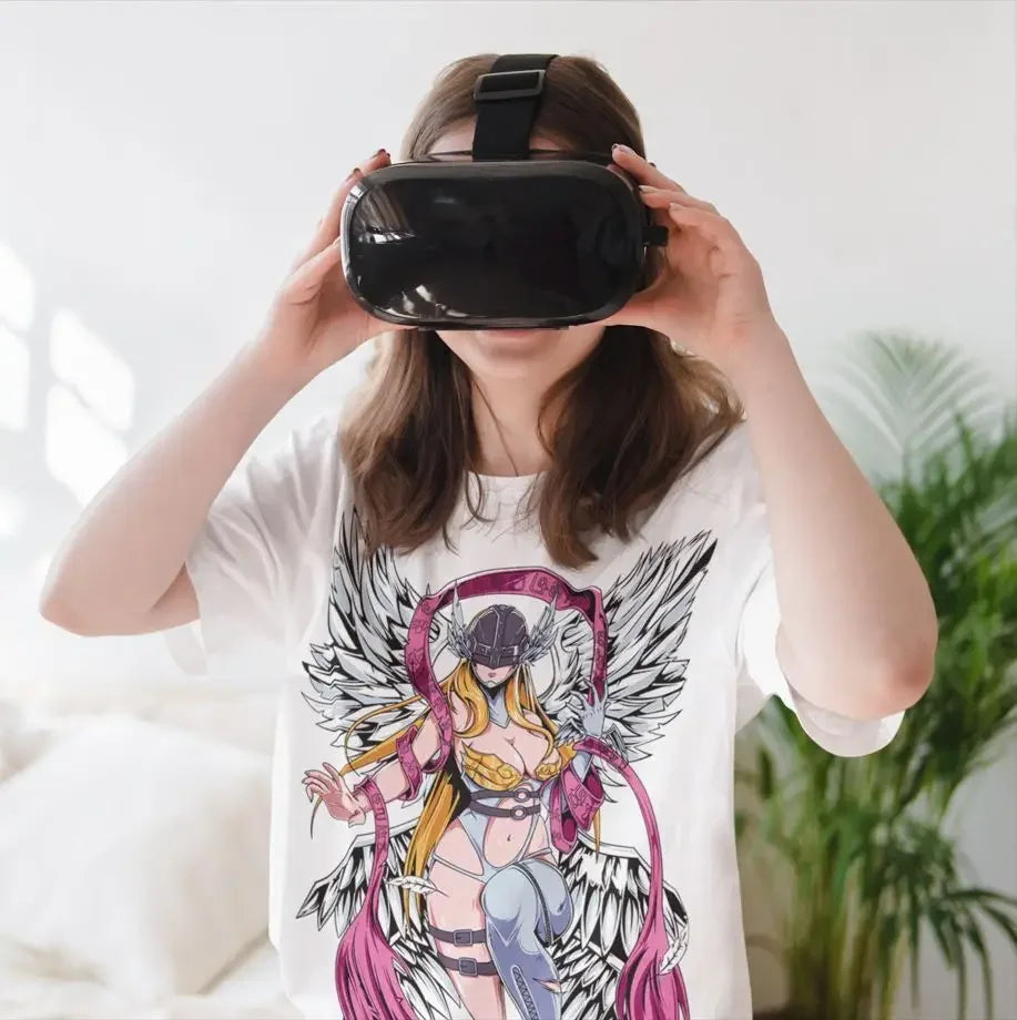 Angemon-T-Shirt, Anime-Digimon-T-Shirt, MagnaAngemon-T-Shirt